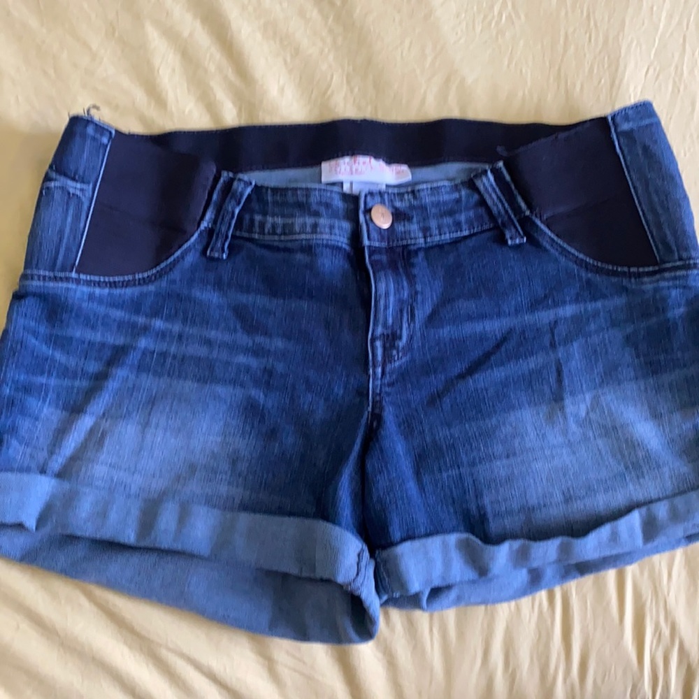 Maternity jeans shorts Midi sure